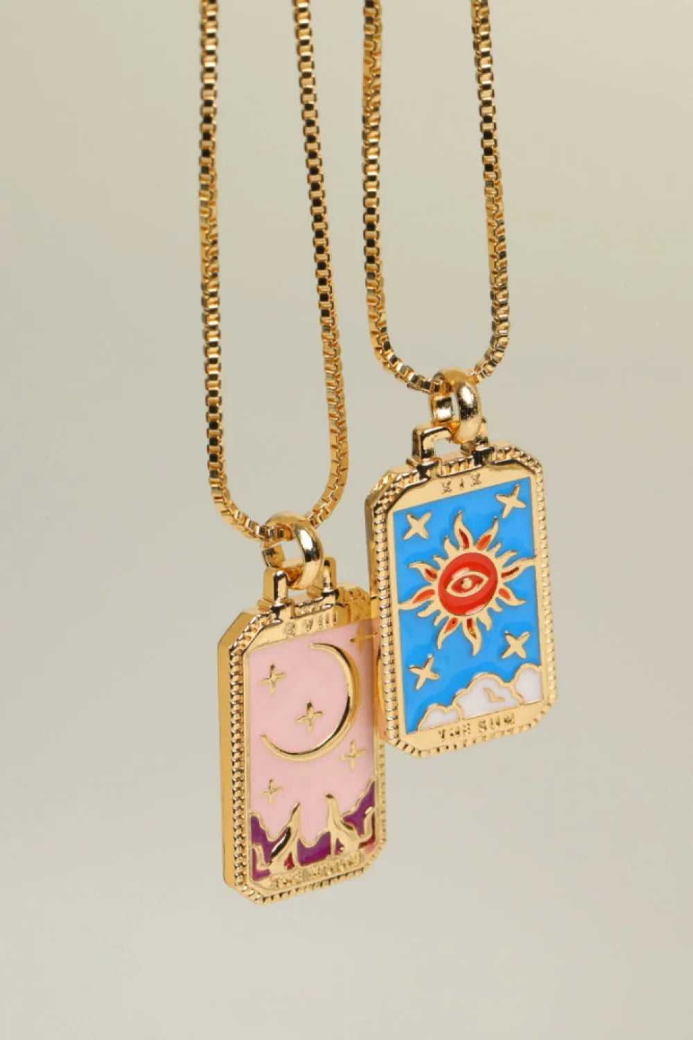 Tarot Card Pendant Necklace - Liss & Lex