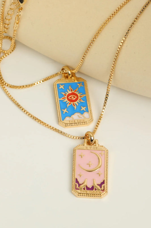 Tarot Card Pendant Necklace - Liss & Lex