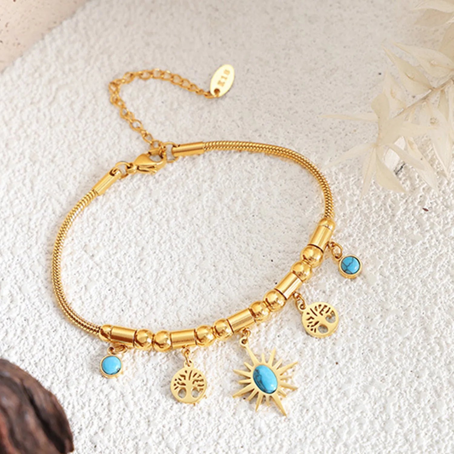 Natures Radiance Charm Bracelet - Liss & Lex