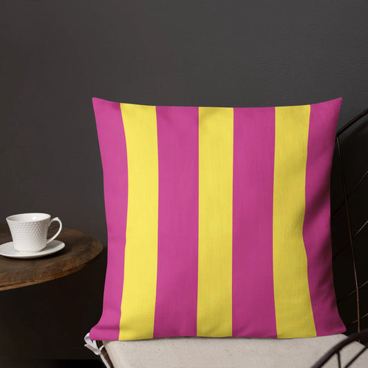 Striped Premium Pillow 18x18 - Liss & Lex