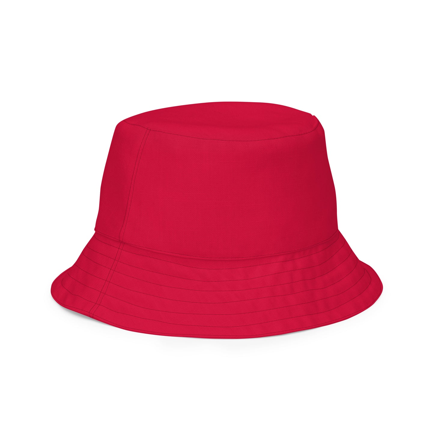 Red Plaid Reversible bucket hat