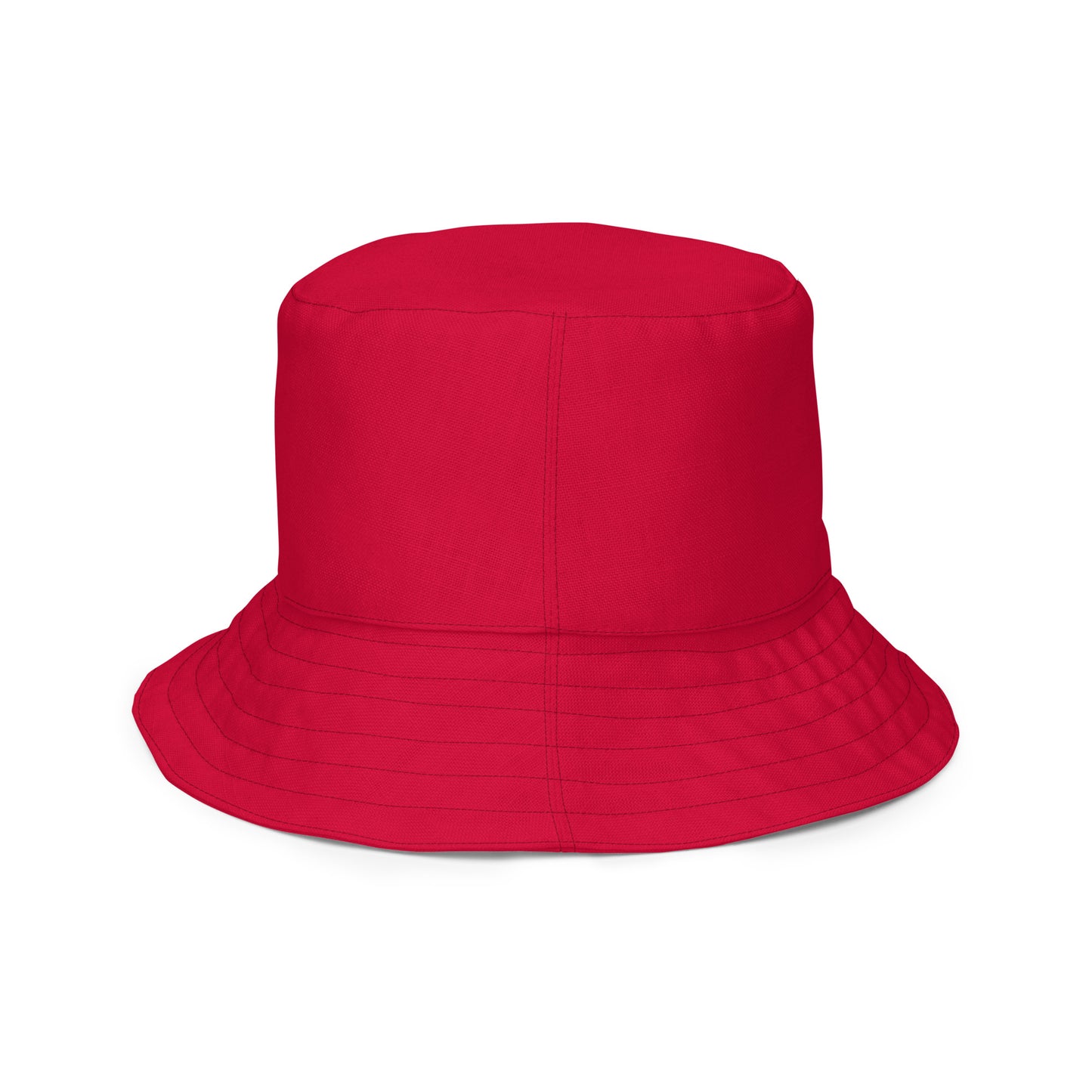 Red Plaid Reversible bucket hat