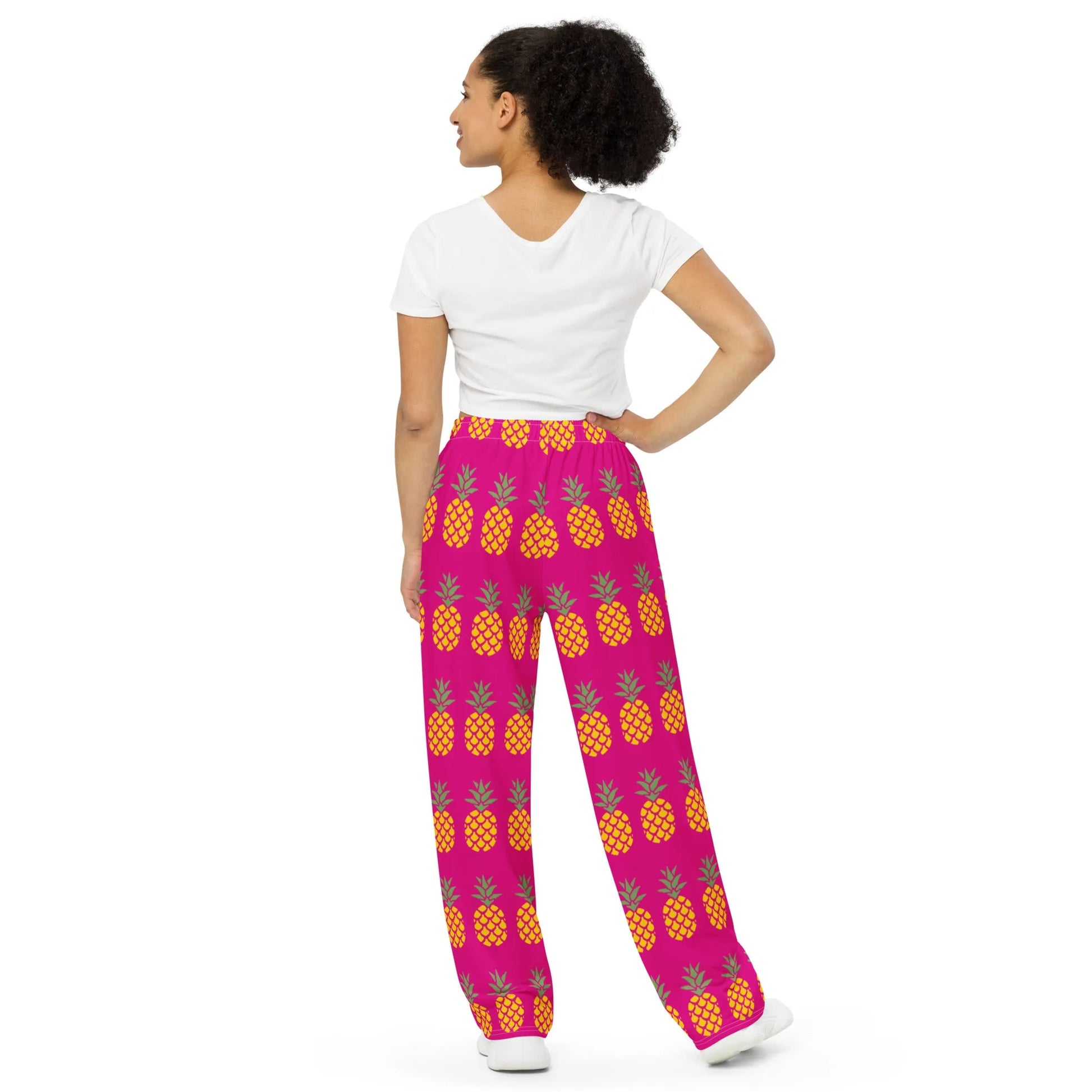 Pineapple Express Wide-Leg pants - Liss & Lex