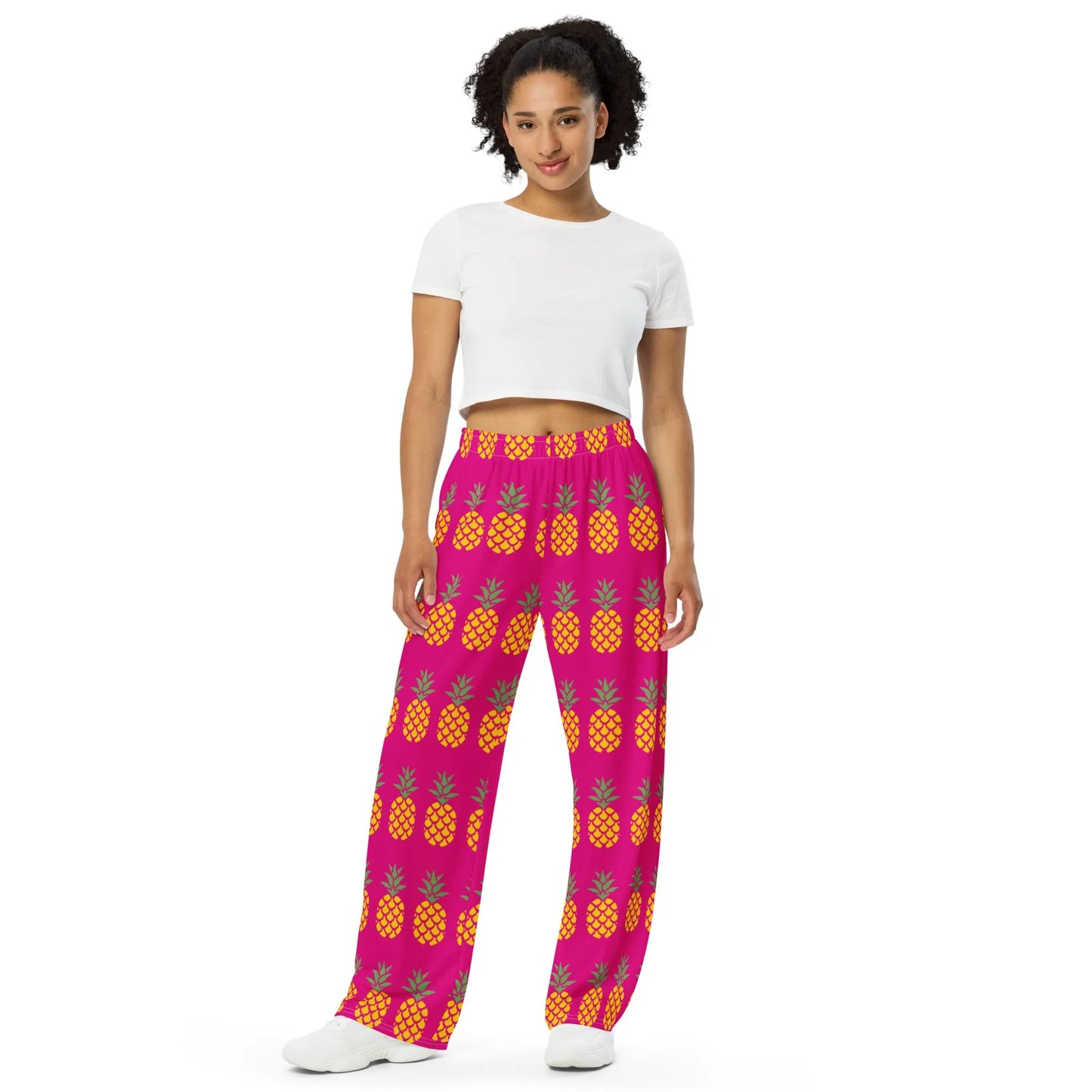 Pineapple Express Wide-Leg pants - Liss & Lex