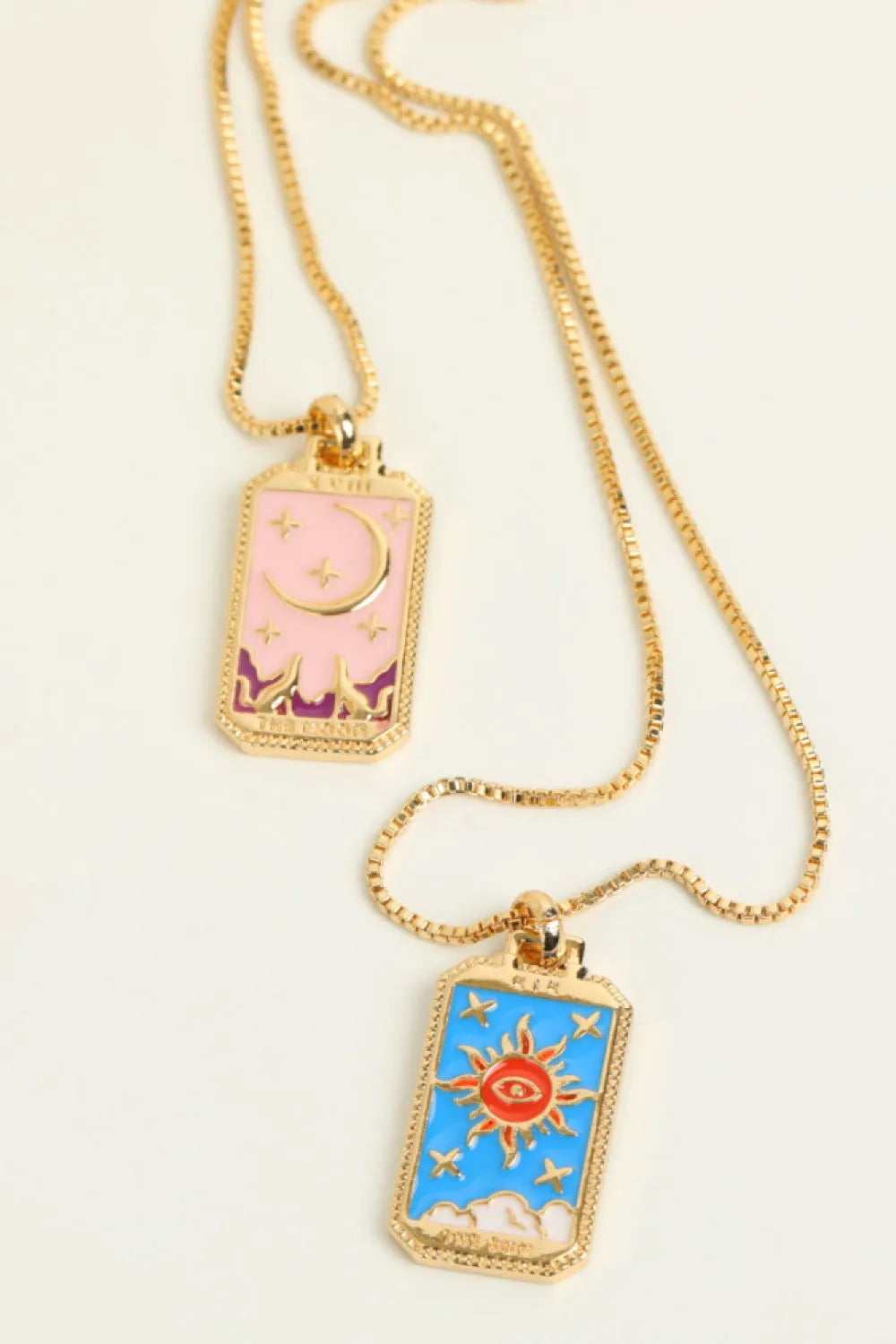 Tarot Card Pendant Necklace - Liss & Lex