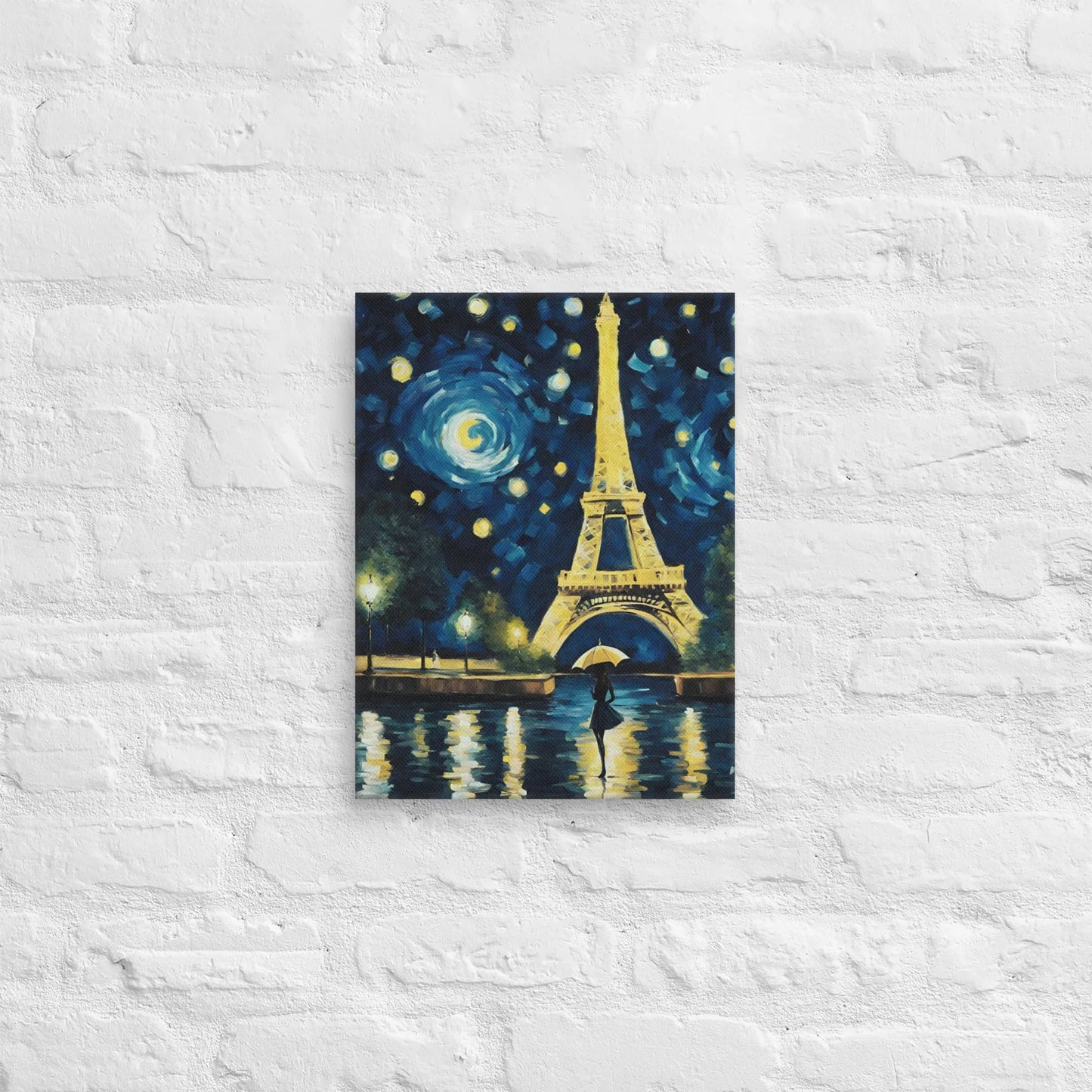 Midnight in Paris Canvas - Liss & Lex