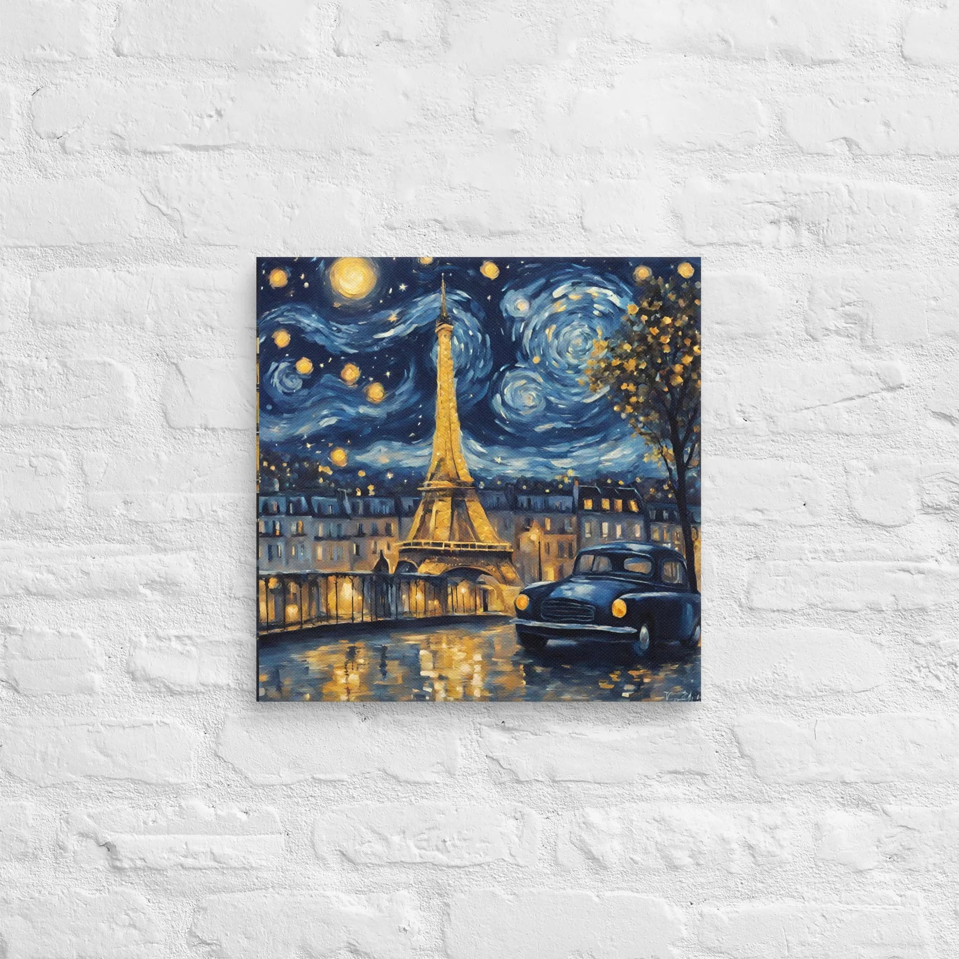 Paris Night on Canvas - Liss & Lex