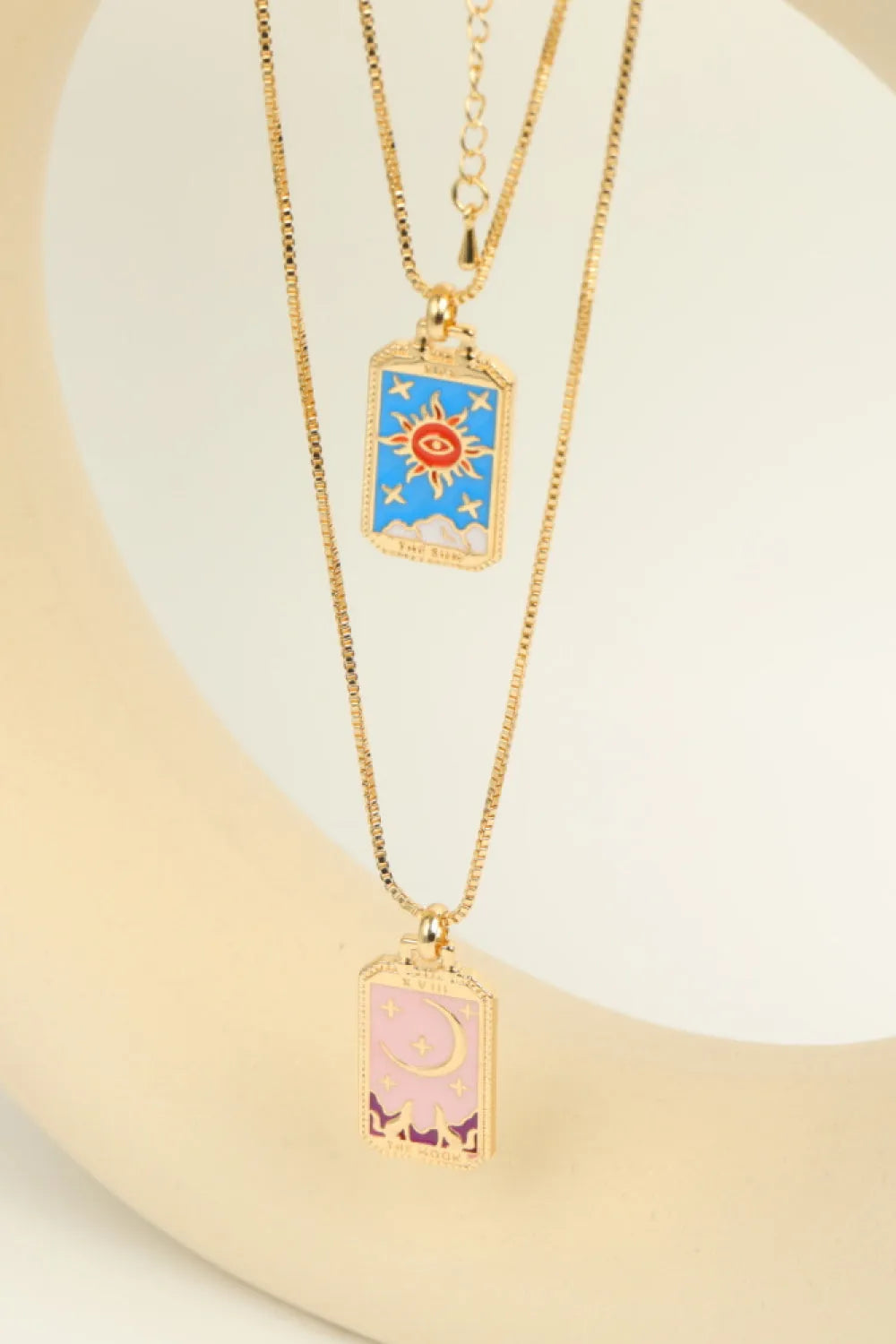 Tarot Card Pendant Necklace - Liss & Lex