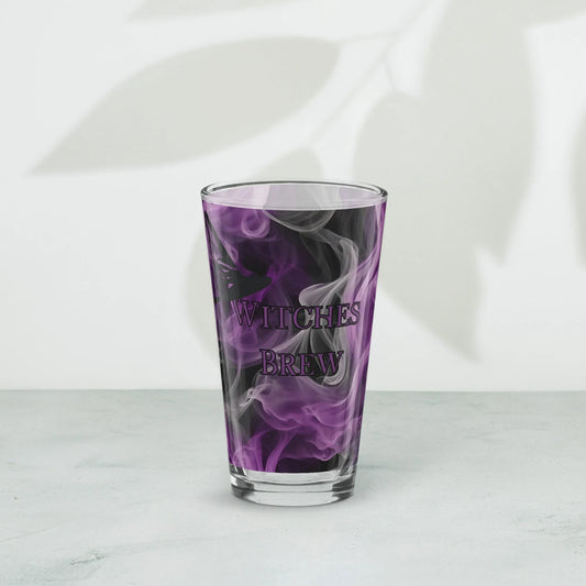 Witches Brew Purple Smoke Shaker Pint Glass - Liss & Lex