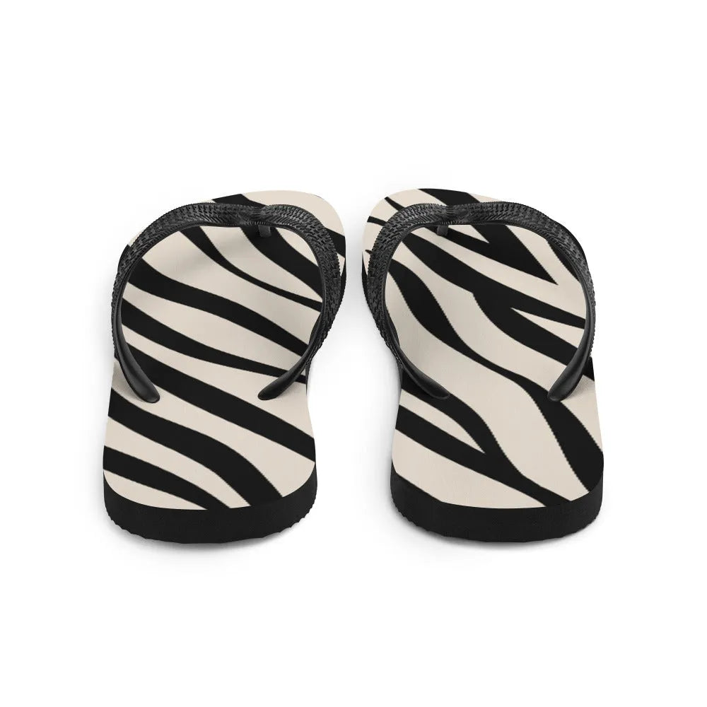 Zebra Flip-Flops - Liss & Lex