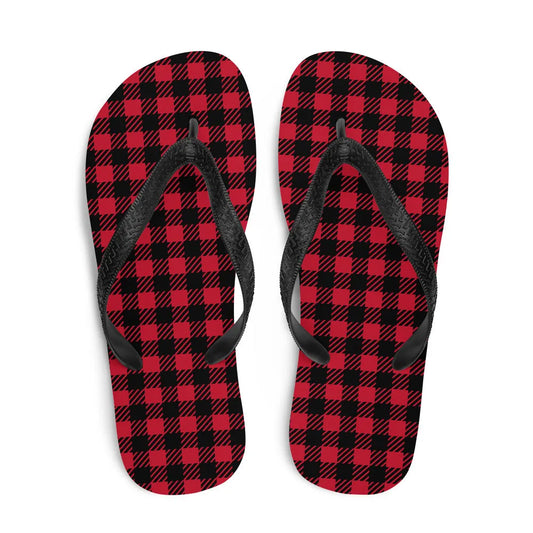 Plaid Flip-Flops - Liss & Lex