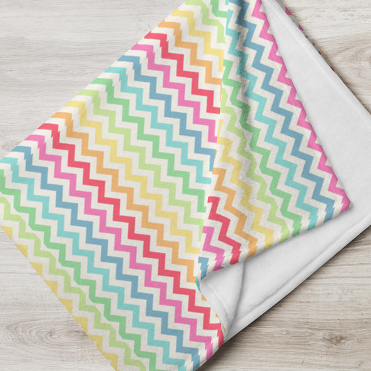 Rainbow Soft & Comfy Throw Blanket