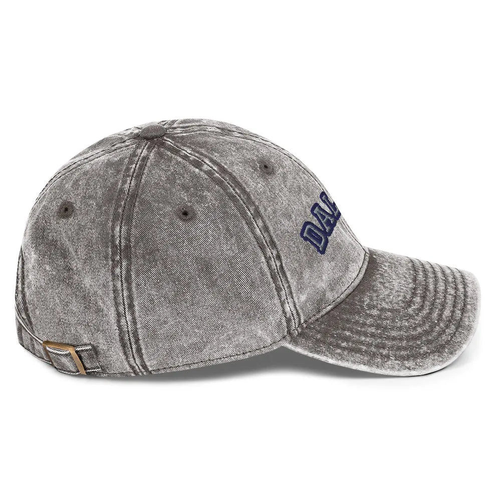 Dallas Vintage Cotton Twill Cap - Liss & Lex