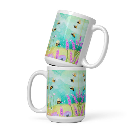 Bee's in Meadow Mug